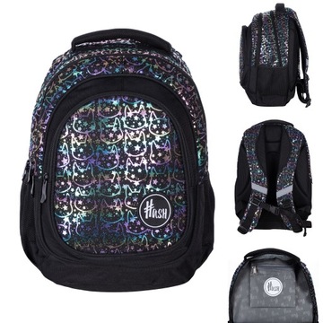 PLECAK ASTRABAG Head AB330 Rainbow Kitty HOLO KOTY