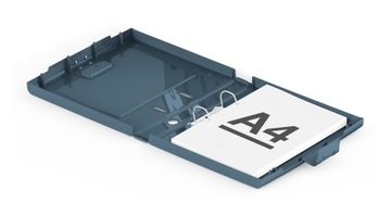 MOXOM - 6x Segregator plastikowy biurowy - A4 - NewBinder - 50 mm