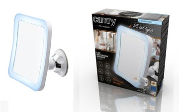 LUSTRO ŁAZIENKOWE LED NA PRZYSSAWKI 5X CAMRY 2169