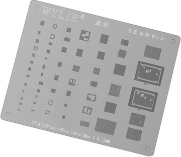 РАЗМЕРЫ МОДУЛЯ IPHONE 14 PRO MAX PLUS ЧИП BGA