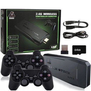 GRA KONSOLA RETRO +2 PADY BEZPRZEWODOWA +15000 GRY