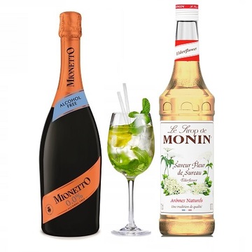 ZESTAW DO HUGO SPRITZ MIONETTO drink bezalkoholowy