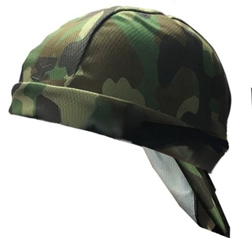 GC CHUSTA MĘSKA NA GŁOWĘ BANDANA CZAPKA LETNIA CAMO KAMUFLAŻ