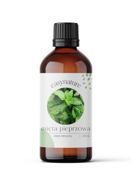 OLEJEK ETERYCZNY Z MIĘTY PIEPRZOWEJ MIĘTOWY NATURALNY INHALACJA 100ML