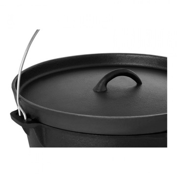 Охотничий котел Туристический котел 10,75 + НОЖКИ