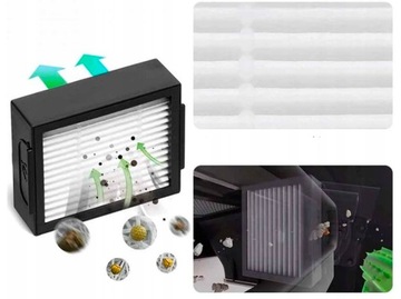 Замена расходных деталей iRobot Roomba fi3/i4/i6/i7/E5/E6/E7 13el