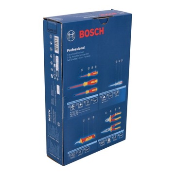 VDE MIESZANY ZESTAW SZCZYPCE + WKRĘTAKI + NOŻYK BOSCH 1600A02NG3