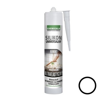 Silikon uniwersalny BIAŁY 300ml