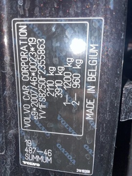 Крышка багажника в сборе Volvo S60 II FL 13-18 краска 487-46