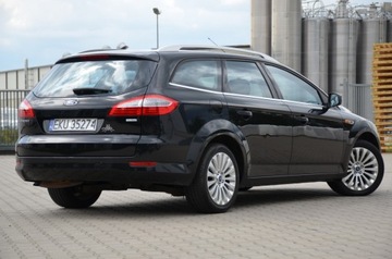 Ford Mondeo IV Kombi 2.0 Duratec Flexifuel 145KM 2009 CZARNE ZAREJESTROWANE 2.0i 145KM SERWIS TITANIUM NAVI CONVERS+ 2xParktronik, zdjęcie 11