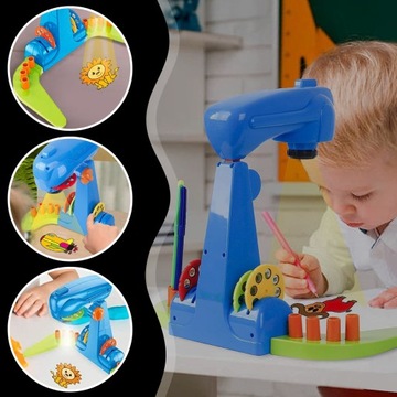 Проектор Проектор для обучения рисованию со слайдами, с подсветкой, регулируемый