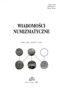 Wiadomości Numizmatyczne 182/2006