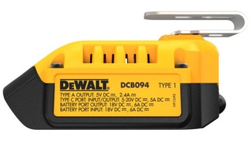 ŁADOWARKA DO AKUMULATORÓW DEWALT POWERBANK USB-C