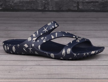 Klapki damskie, sportowe CROCS KADEE II SHELLS PRINT 209773410