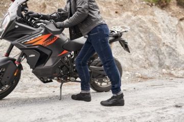 SHIMA DEVON MEN Темно-синие мотоциклетные брюки