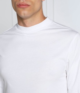 CALVIN KLEIN longsleeve | Regular Fit biały