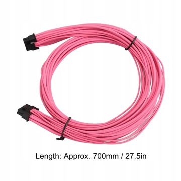 KABEL ZASILAJĄCY DO KARTY GRAFICZNEJ 4-PIN PCI-E 70CM