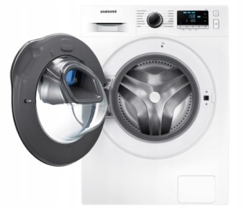 Стиральная машина SAMSUNG WW8NK62E0RW EcoBubble AddWash Slim