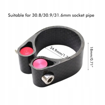 ЗАЖИМ ДЛЯ СИДЕНЬЯ ВЕЛОСИПЕДА ЗАЖИМ 34,9 ММ