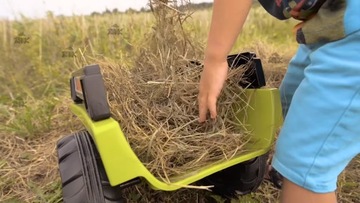 БОЛЬШОЙ ПЕДАЛЬНЫЙ ТРАКТОР FALK С ПРИЦЕПОМ ДЛЯ ДЕТЕЙ 3+ CLAAS GREEN FARMER