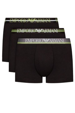 Emporio Armani Bokserki męskie 3-Pack Czarne r. S