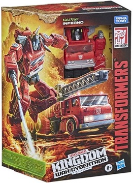 Transformers Voyager Inferno WFC-K19 Wóz Strażacki