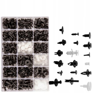 НАБОР АВТОМОБИЛЬНЫХ ЗАЖИМОВ FORD 415 ШТ NEO Tools