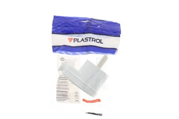 PLASTROL WTYCZKA KĄTOWA BIAŁA WT-16