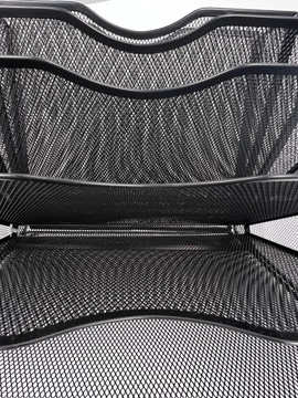 Органайзер Ameco, 6 отделений, черный металл.