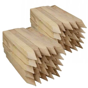 Paliki Geodezyjne Drewniane Kołki Słupki Palik Geodezyjny 30cm 50szt.