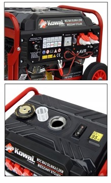 ПРОФЕССИОНАЛЬНЫЙ ГЕНЕРАТОР ГЕНЕРАТОР 5,2 кВт ELE-START AVR+ МЕДНЫЙ СТАТОР KowaL