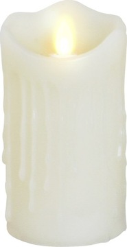 ŚWIECA LED WKŁAD DO ZNICZY NA BATERIE 12,5CM