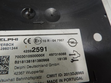 РАДИО НАВИГАЦИЯ NAVI 950 ДИСПЛЕЙ OPEL MOKKA A 23304690