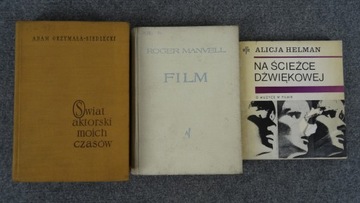 Zestaw 3 szt. ŚWIAT AKTORSKI MOICH CZASÓW Adam Grzymała - Siedlecki