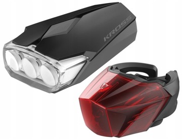 Комплект освещения Lumi set II передний 3LED, задний 3LED BK