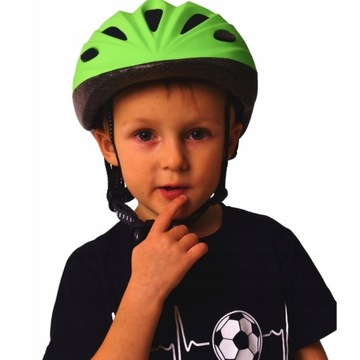 Kask rowerowy dziecięcy S 48-52cm regulacja siatka
