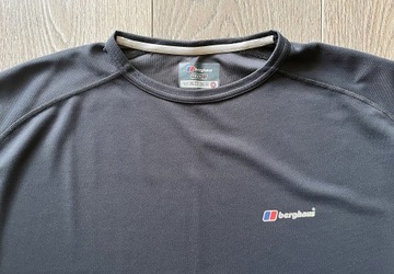 BERGHAUS - KOSZULKA T-SHIRT XXL CZARNA TREKKING