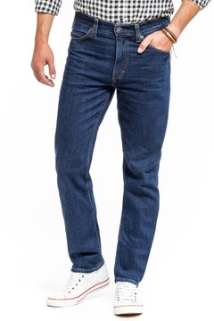 Męskie spodnie jeansowe dopasowane Mustang TRAMPER TAPERED W35 L34