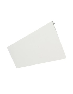 НАКРЫТИЕ НА РЕЙКУ ПВХ ДЛЯ КАРДИНА Крышка, БЕЛАЯ, 1 МБ