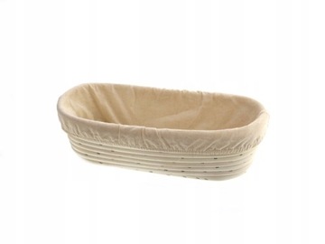 Rattanowy koszyk do wyrastania chleba 32 cm owalny