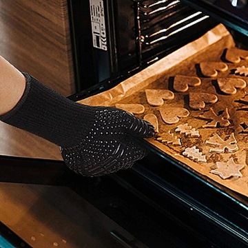 Тепло -устойчивый перчатка для кухонной перчатки для гриля до высоких температур