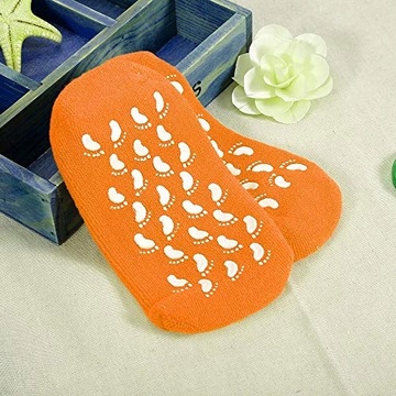 STOPKI SKARPETKI ŻELOWE NAWILŻAJĄCE DOMOWE SPA