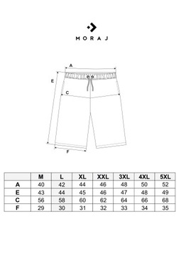 ШОРТЫ ДЛЯ ПЛАВАНИЯ МУЖСКИЕ, КЛАССИЧЕСКИЕ ГЛАДКИЕ КАРМАНЫ, MORAJ L