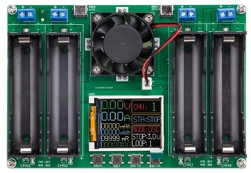 4 x 18650 USB-тестер емкости аккумулятора