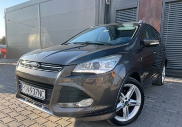 Ford Kuga II 2016 Ford Kuga bezwypadek jak nowaST-LINE INDIVIDUALpanorama 2.0 Diesel 163KM