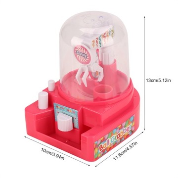 Ciekawe dla dzieci Mini Doll Machine Przenośne lalki Łapacz Śmieszne OV