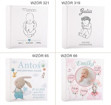 БОЛЬШОЙ АЛЬБОМ ИЗ 500 ФОТОГРАФИЙ С ПРИНТОМ К ДНЮ РОЖДЕНИЯ РЕБЕНКА