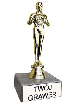 STATUETKA z TWOIM GRAWEREM napisem tekstem OSK