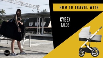 Дорожная сумка XXL WeAreOneCo для коляски Cybex Priam e-Priam 2в1 Venicci