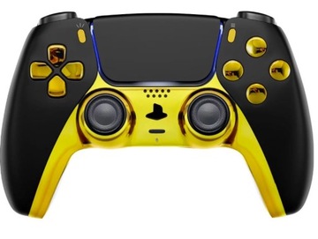 Декоративная вставка для корпуса контроллера PS5, Золотой Золотой